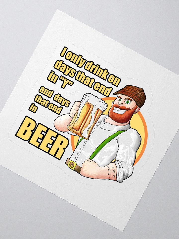 Beer Lad 1 Sticker product image (7)