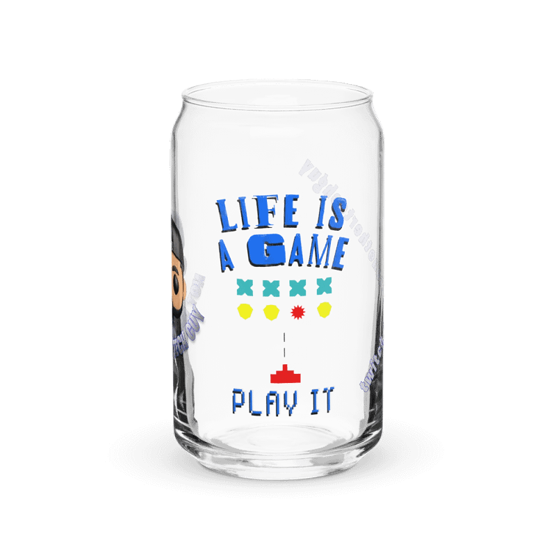 Soda can glass