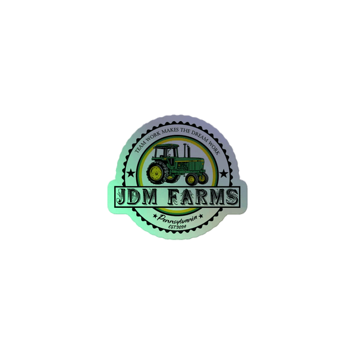 Holographic Tractor Delight Sticker Sheet product image (2)