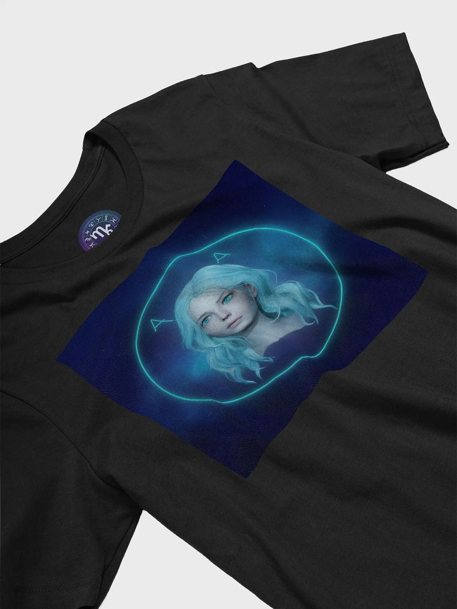 Aquarius Zodiac Unisex Supersoft T-Shirt with Ethereal Design product image (5)