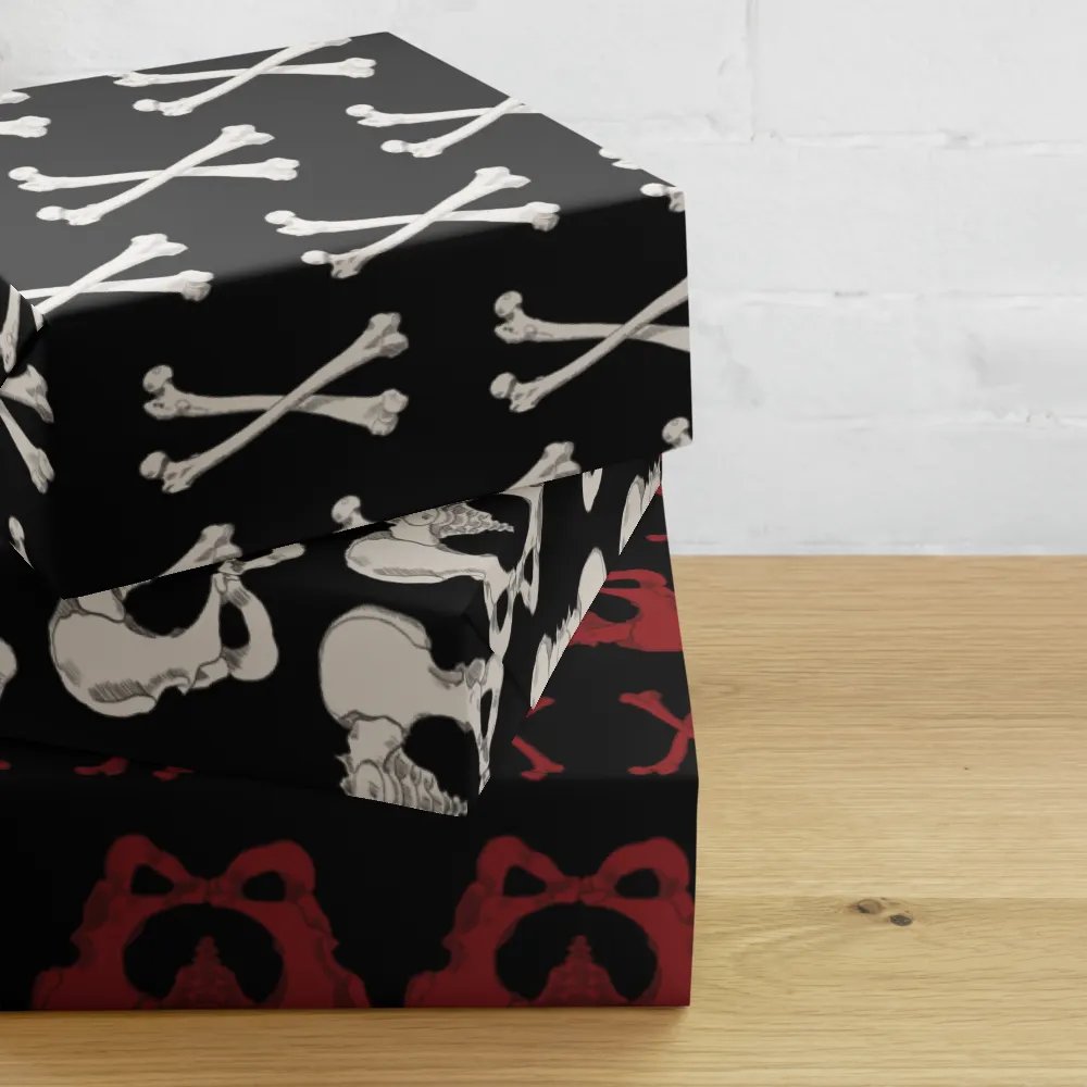 Bones wrapping paper product image (10)
