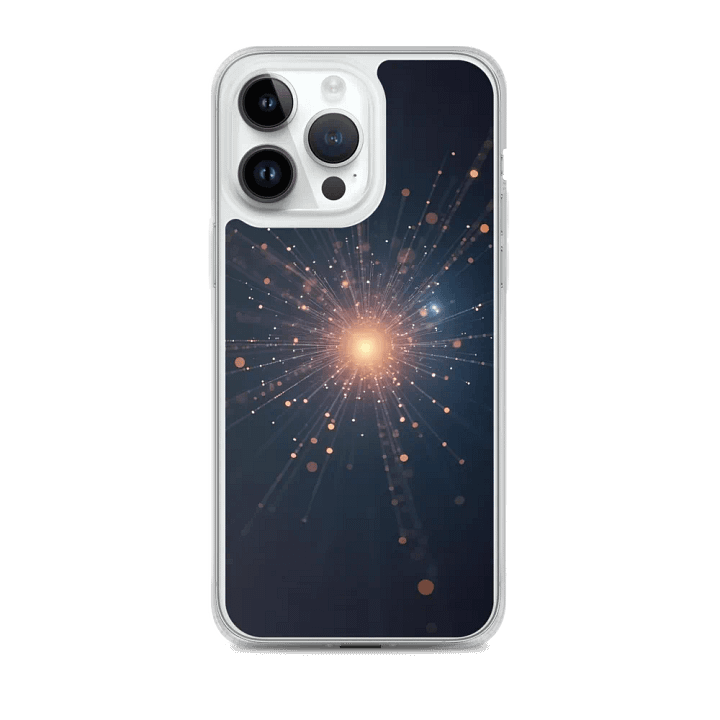 MagSafe® Clear Case for iPhone® – Cosmic Light Outburst product image (2)