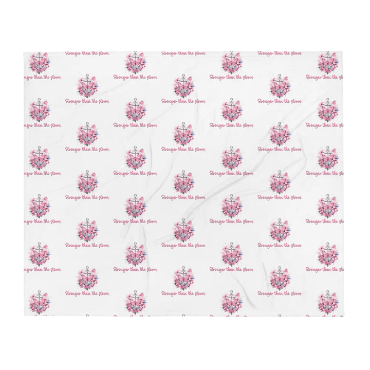 Stronger Than The Storm Blanket product image (1)