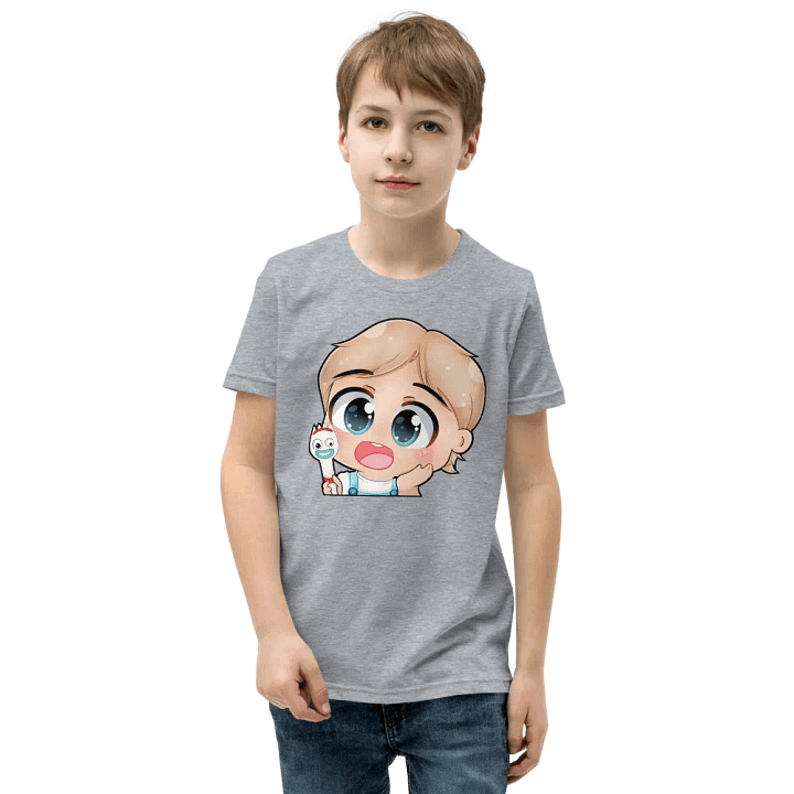 Nephew forky Bella+Canvas Youth Short Sleeve T-Shirt product image (6)