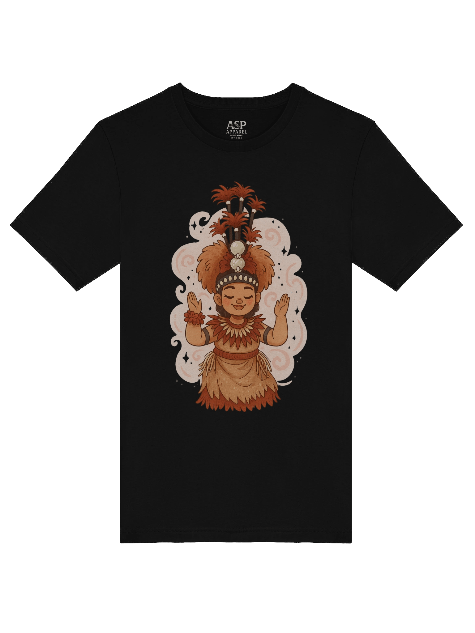 Samoan Taupou T-Shirt – Traditional Island Dance Design for Women | Polynesian Cultural Pride Tee by ASP Apparel product image (5)