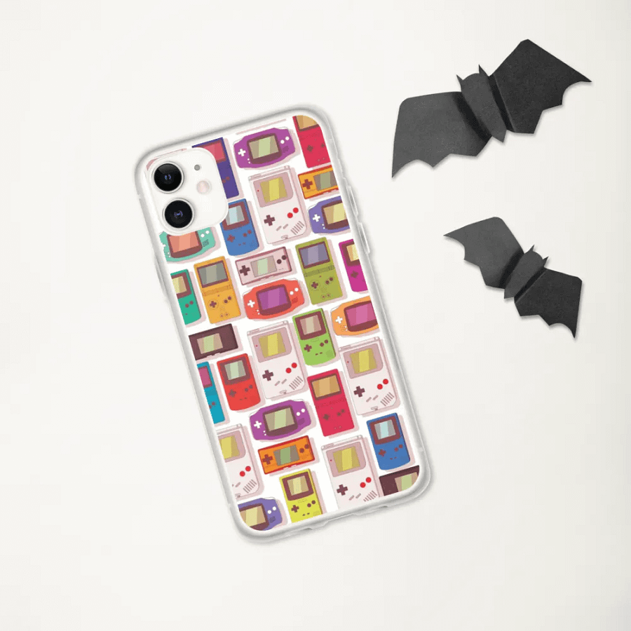 Retro Gamer Console Pattern iPhone Case product image (57)