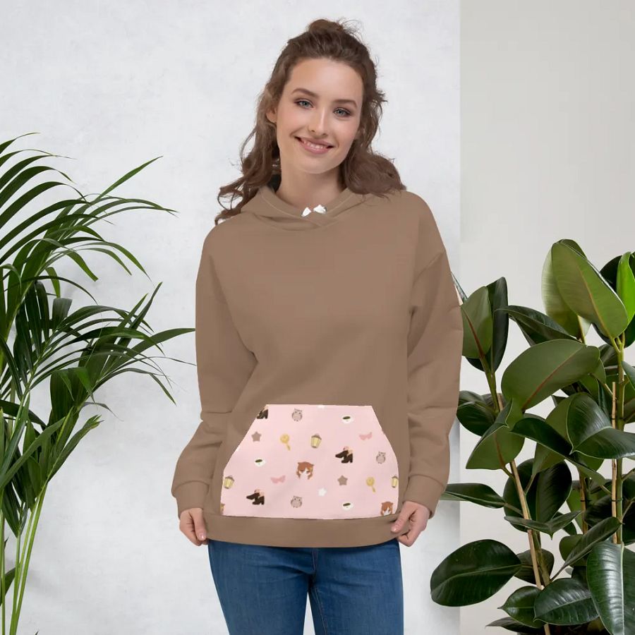 Lovely Pattern Canvas Recycled Hoodie product image (5)
