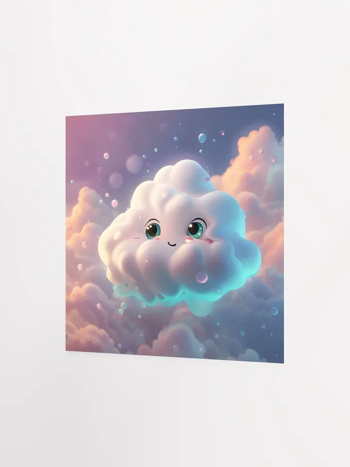 Cute Cloud Poster product image (2)