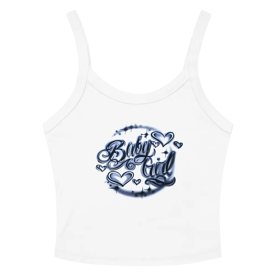 Baby Girl Airbrush Cami – Y2K Hoochie Nostalgia & Streetwear Vibes product image (4)
