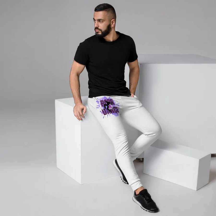 Dynamic Born to Dance His Silhouette Wave Men's Joggers product image (5)