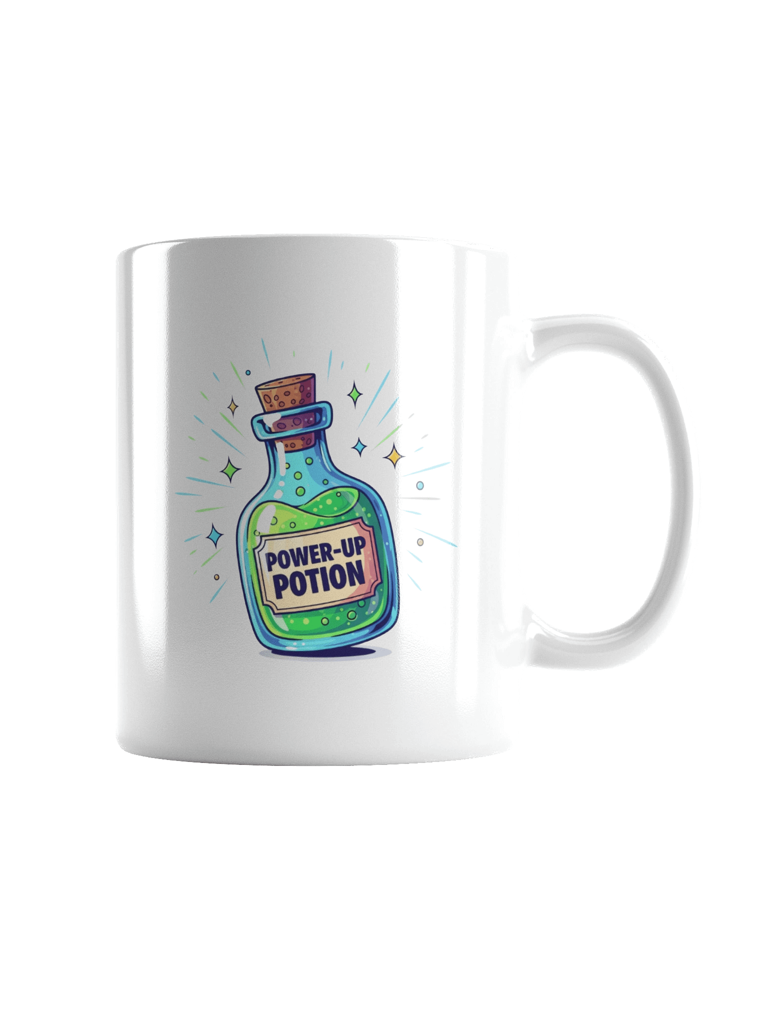 Power-Up Potion Mug – Boost Your Energy with Every Sip | Perfect Gift for Gamers & Coffee Lovers product image (2)