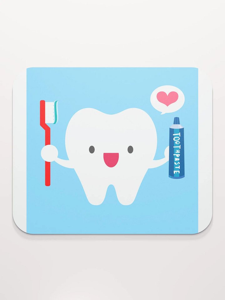 Happy Tooth Classic Mouse Pad product image (2)