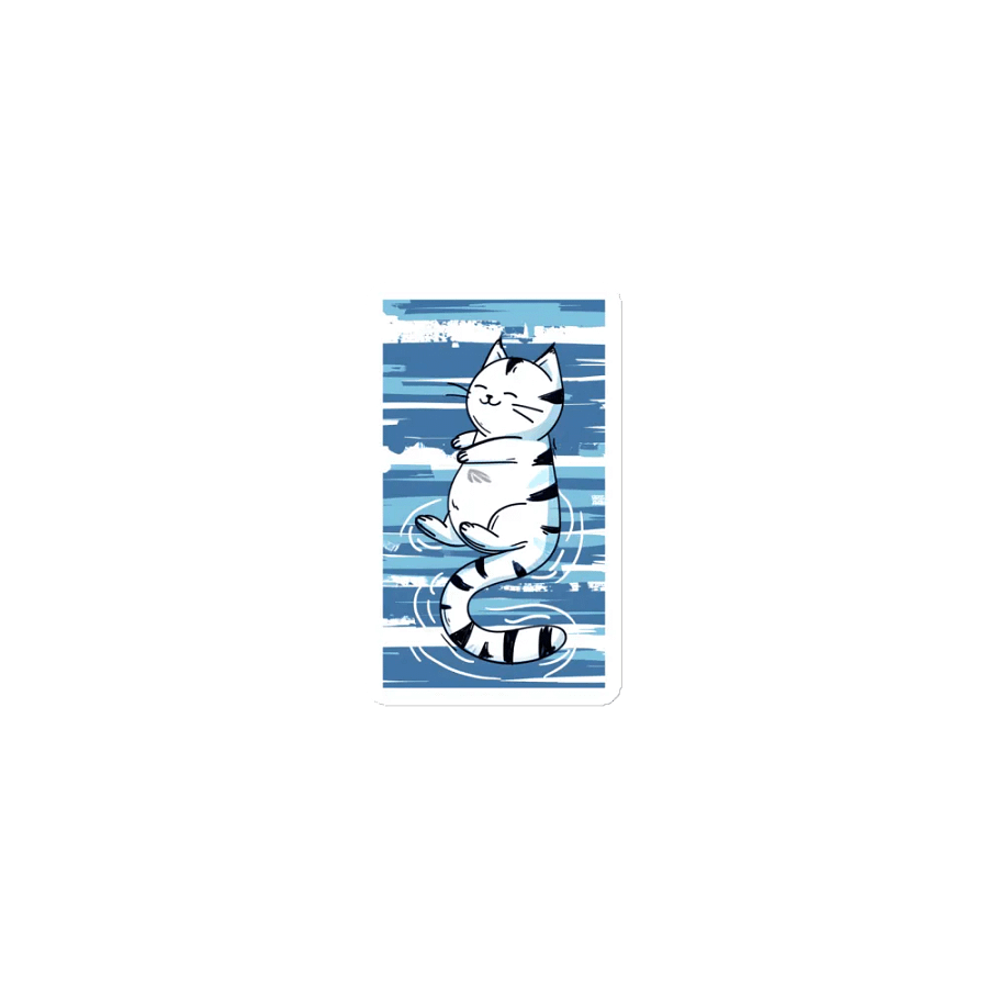 Whimsical Feline Fun - Die-Cut Magnet product image (1)