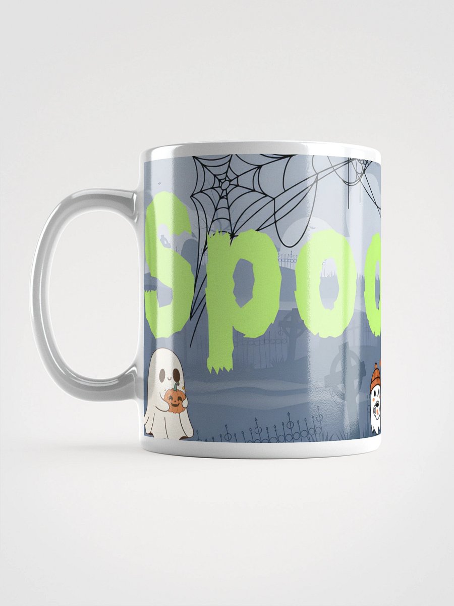 Spooky Ghosts White Glossy Mug product image (17)
