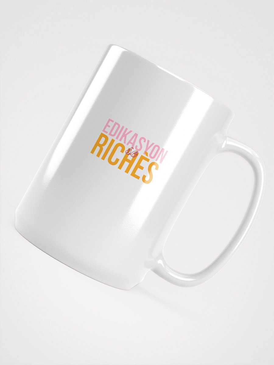 Roots Strong. Always Authentic white glossy mug. product image (4)