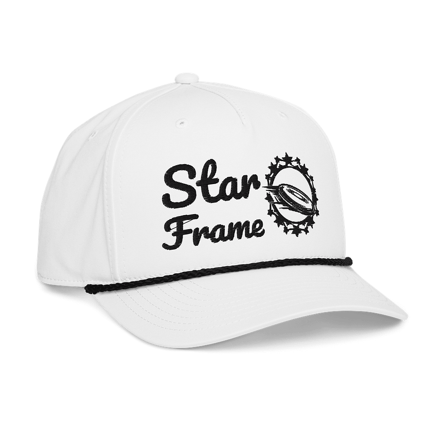 Fancy Lads White Richardson Rope Hat "Star Frame" product image (3)
