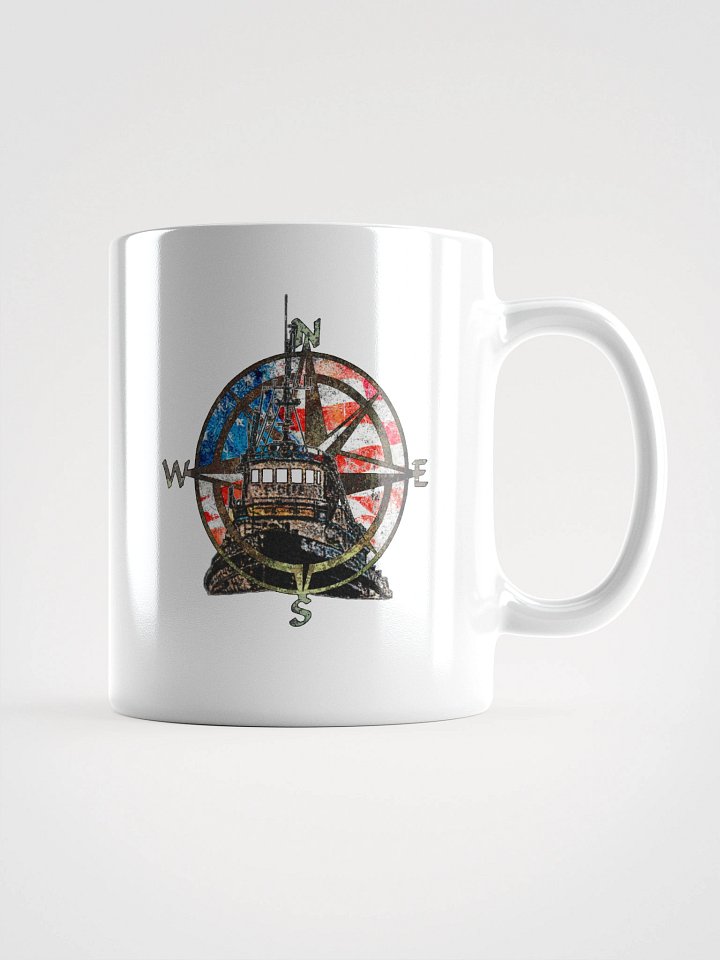 Compass Rose Pacific Falcon Flage Mug 11oz, 15oz, & 20oz product image (2)