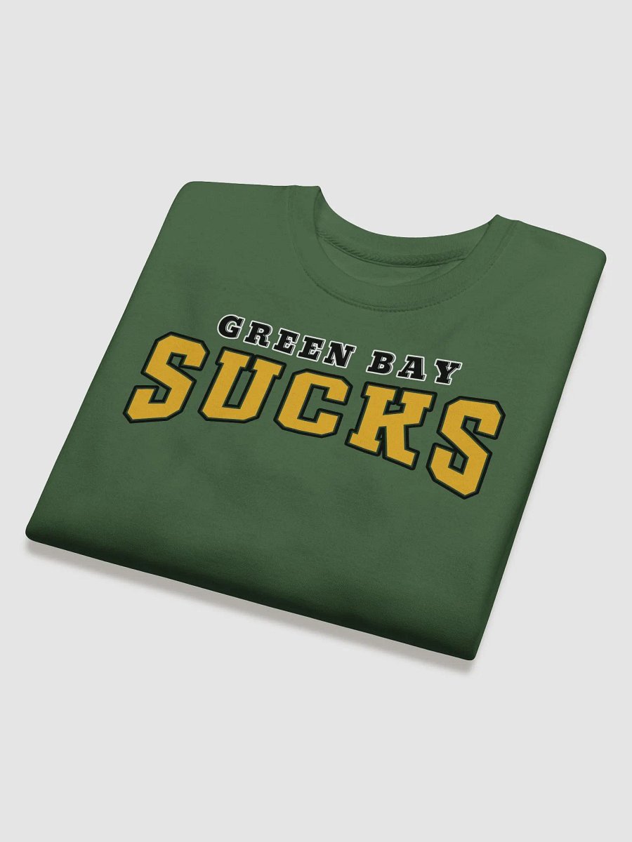 Green Bay Sucks Fudge Packers Sweatshirt | NFL Rivals Locker | Green Bay Packers | Trash Fanz product image (12)