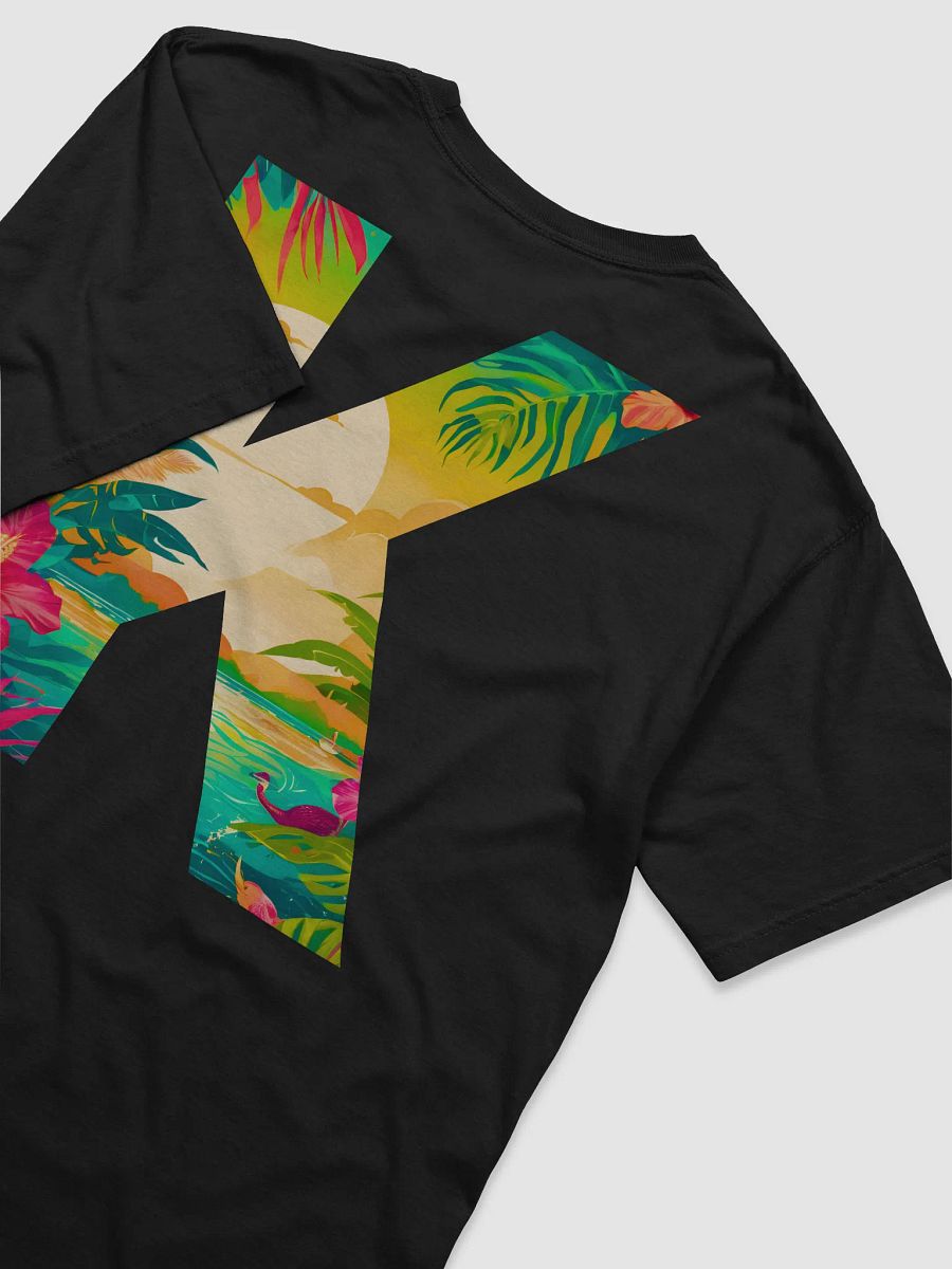 Tropical Sunset Paradise T-Shirt (Letter-K) product image (7)