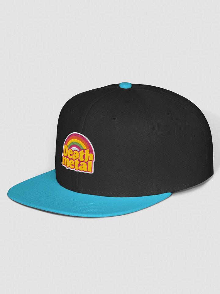 Rainbow Death Metal Snapback Cap product image (18)