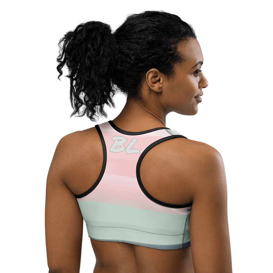 Be Lovely Butterfly All-Over Print Sports Bra Women Watercolor 1 product image (7)