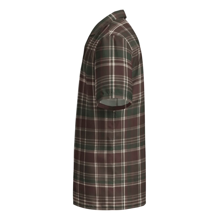 DARK GREEN MAROON PLAID product image (3)