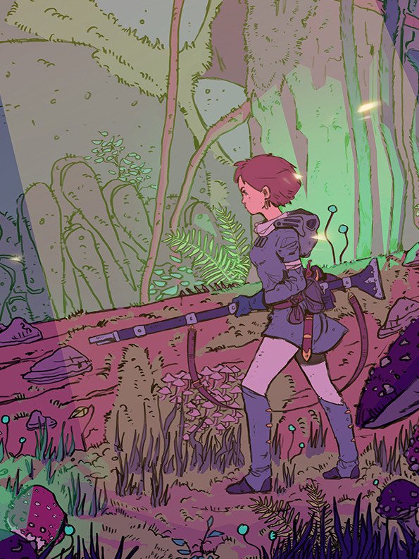Nausicaa of the Jungle | 11x17