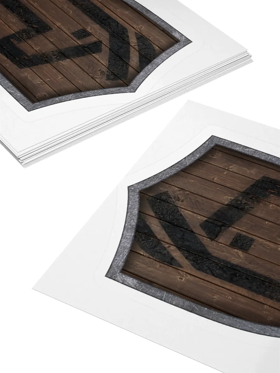 MrLlamaSC Shield Sticker product image (4)