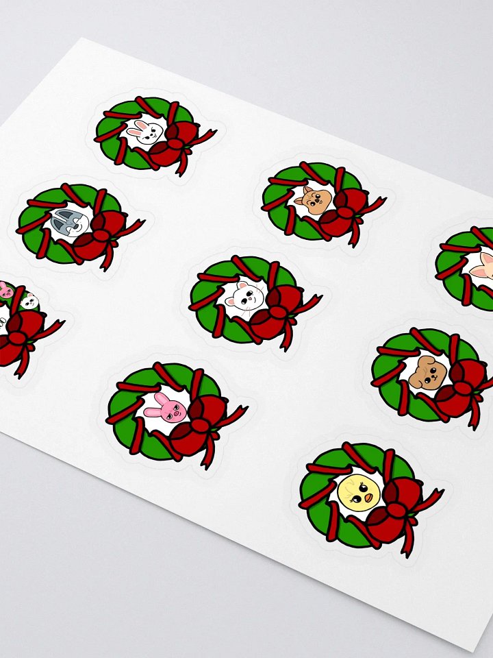 Skzoo Christmas Wreath Sticker Sheet product image (2)
