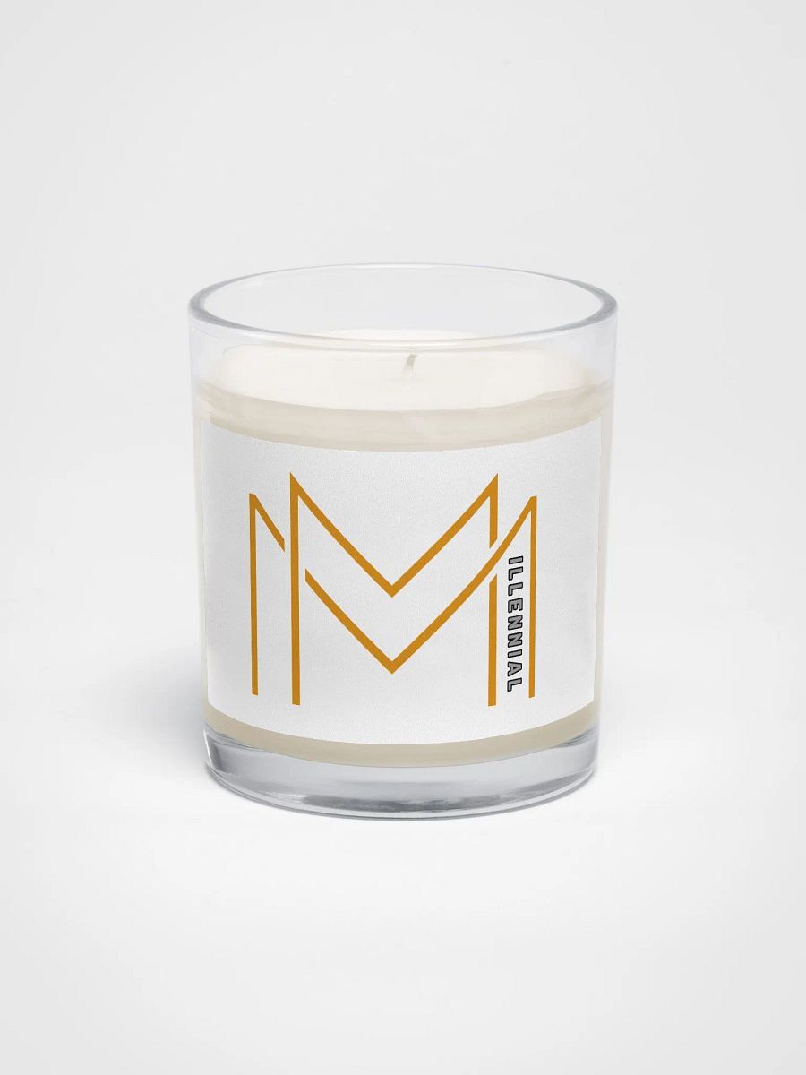 Millennial Soy Wax Candle- mustard logo product image (1)