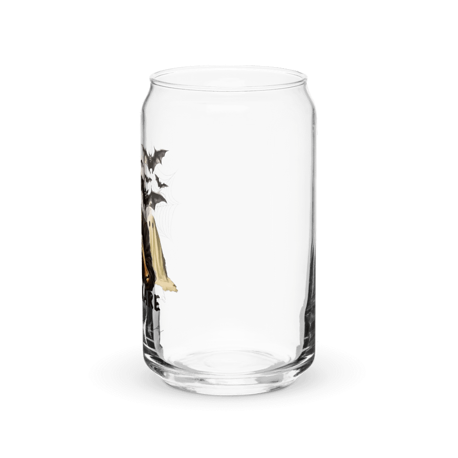 Nightmare Before Coffee Halloween Glass Cup product image (39)
