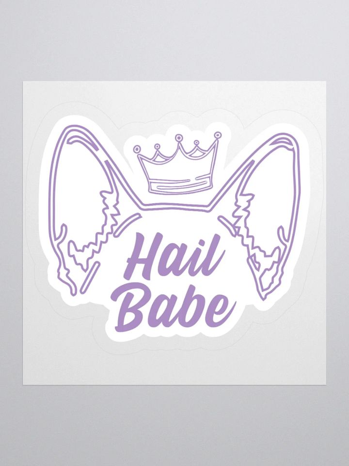 Hail Babe x Zozo Sticker product image (1)