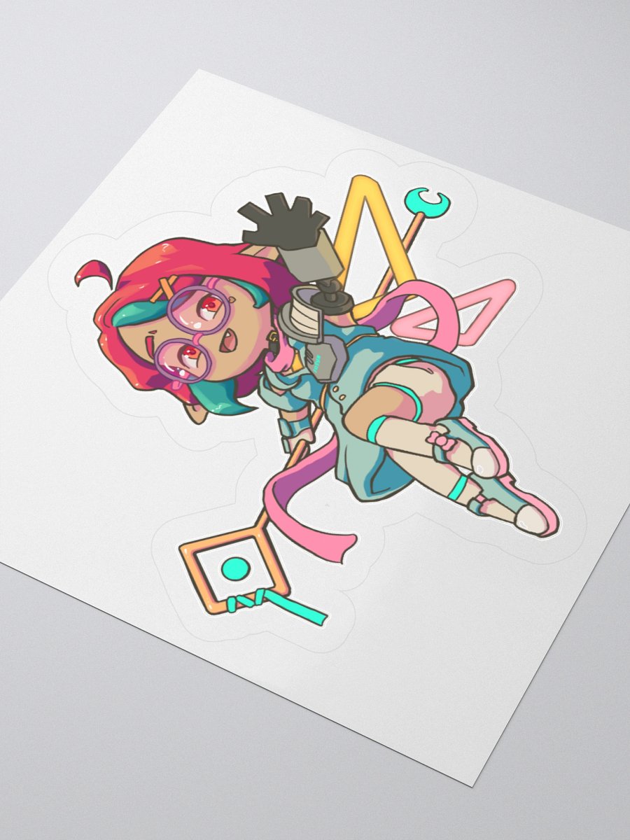 Magical Girl Yuri Heart Sticker product image (9)
