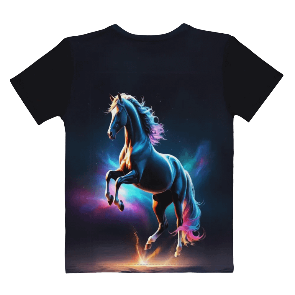 Colorful Horse All Over Print T-shirt product image (9)