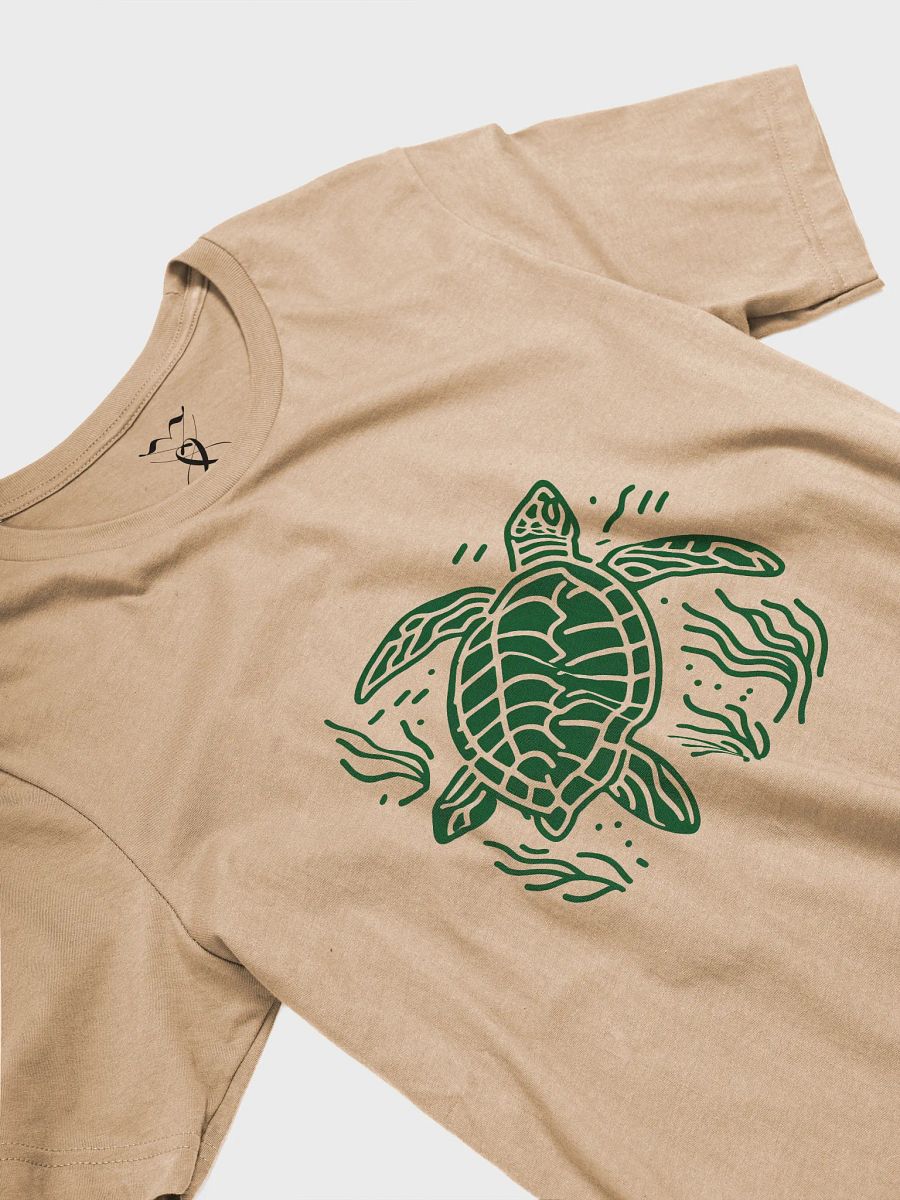 Sea Turtle Line Graphic Bella+Canvas Unisex Supersoft T-Shirt product image (29)