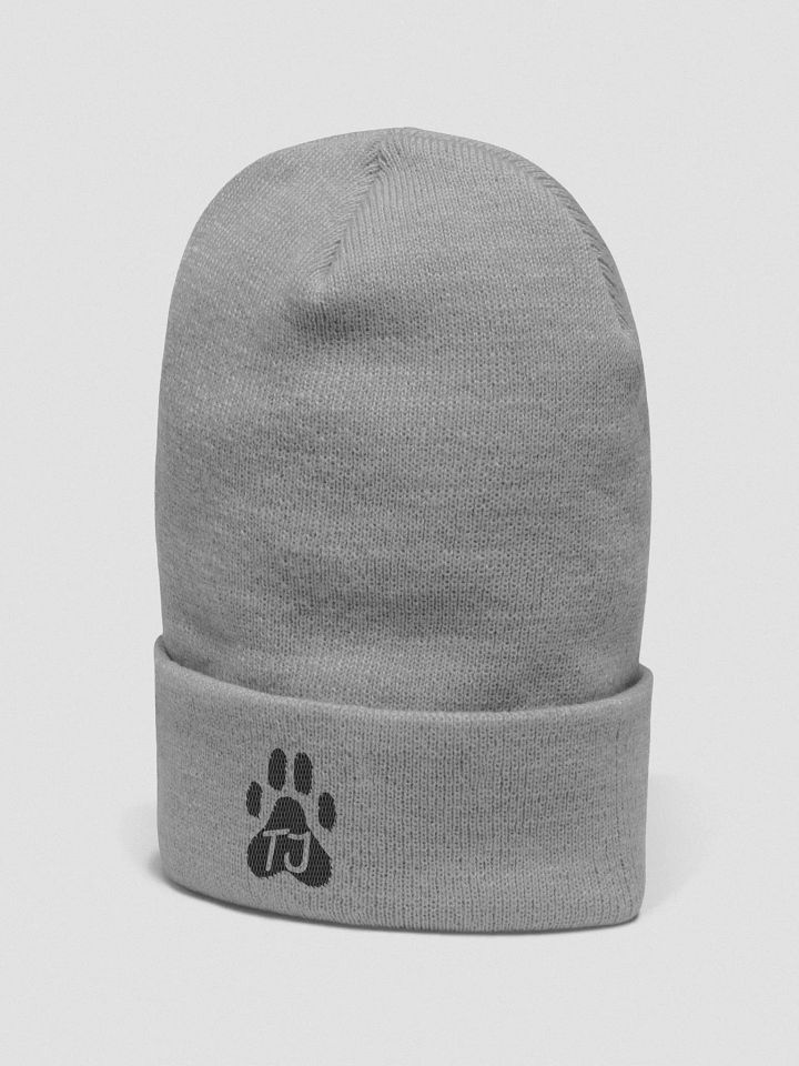 TJ Paw Cuffed Beanie 2 (black detail) product image (7)