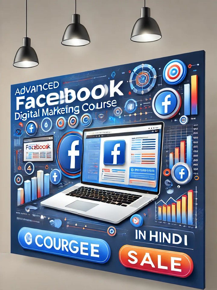Master Advanced Facebook Digital Marketing in Hindi | Boost Sales, Traffic & Leads in 2024 product image (1)
