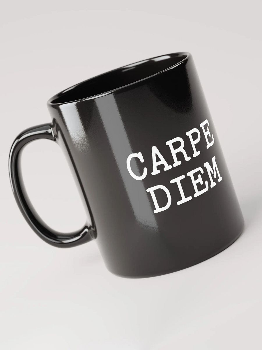 Carpe Diem Black Mug product image (7)