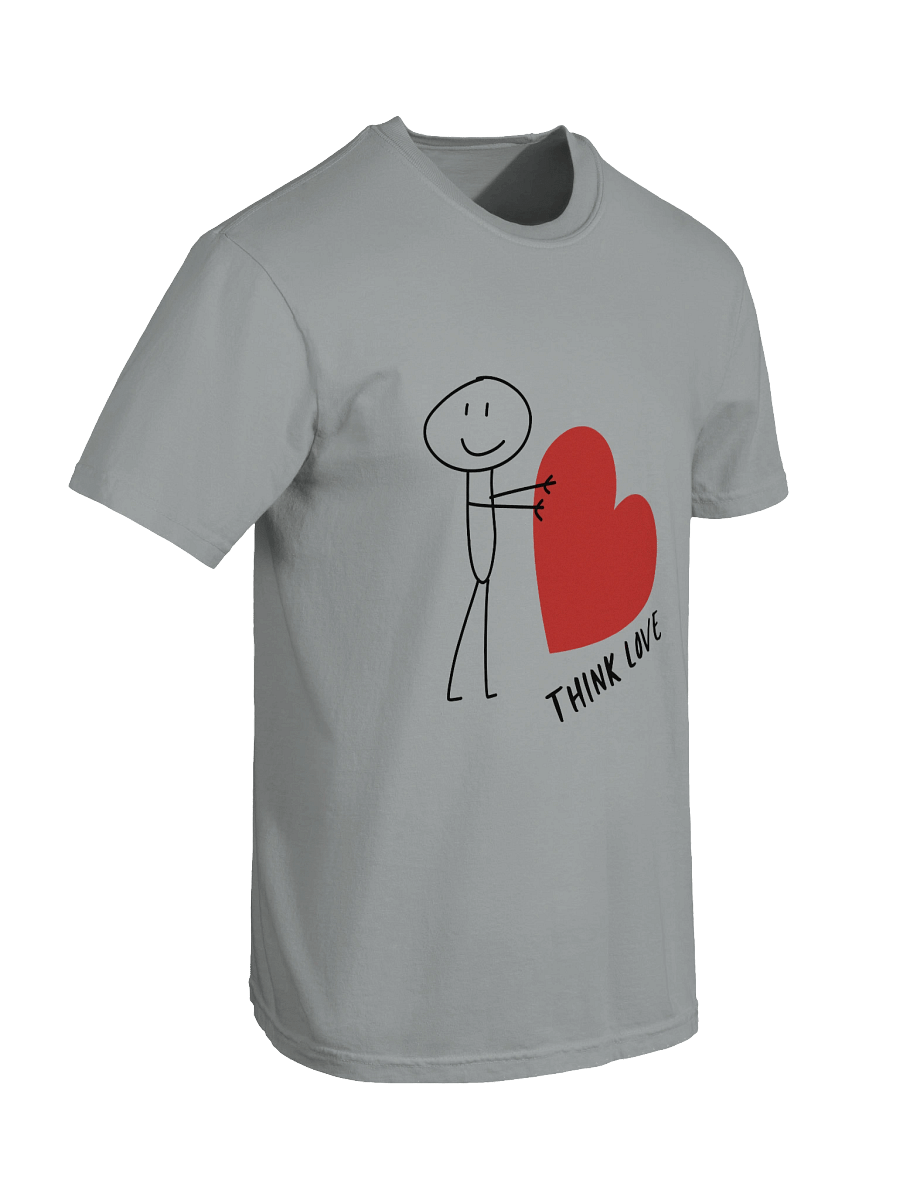 Think Love Heavyweight T-Shirt product image (62)