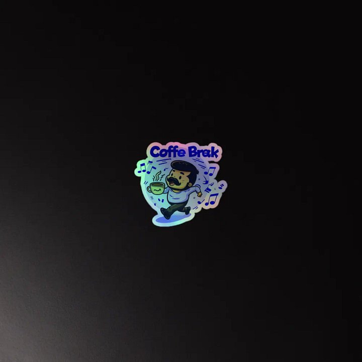 Cofee Break Blue-Holo product image (4)