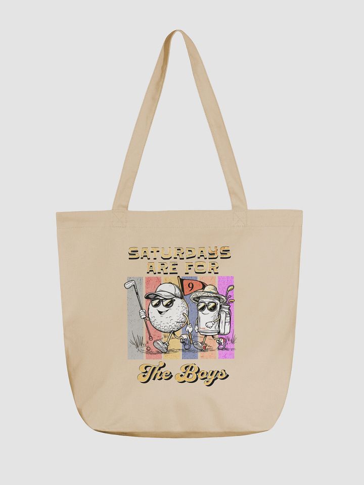 Saturdays Are For The Boys Weekend Fun Tote Bag product image (5)