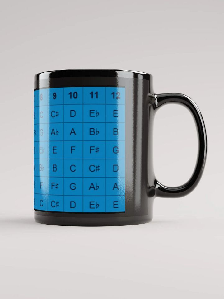 Musical Notes Grid Mug product image (1)