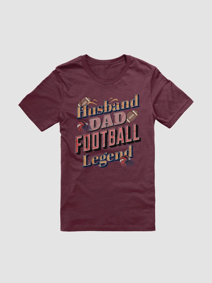 Husband Dad Football Legend Legendary T-Shirt product image (31)