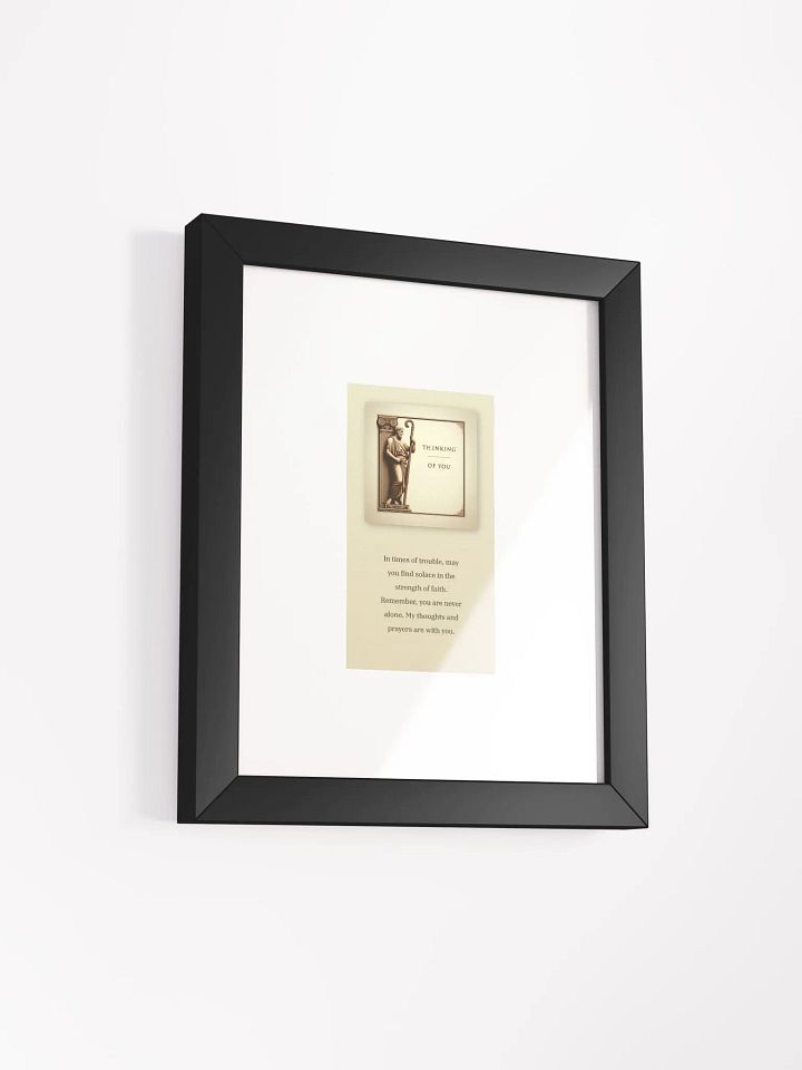 Solace in Faith Framed Poster product image (18)