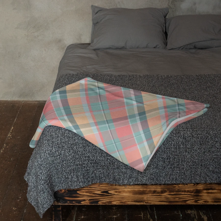 Summer Plaid Throw Blanket product image (11)