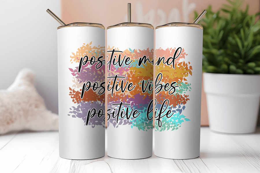 Vibrant Mind Stainless Steel Tumbler product image (2)