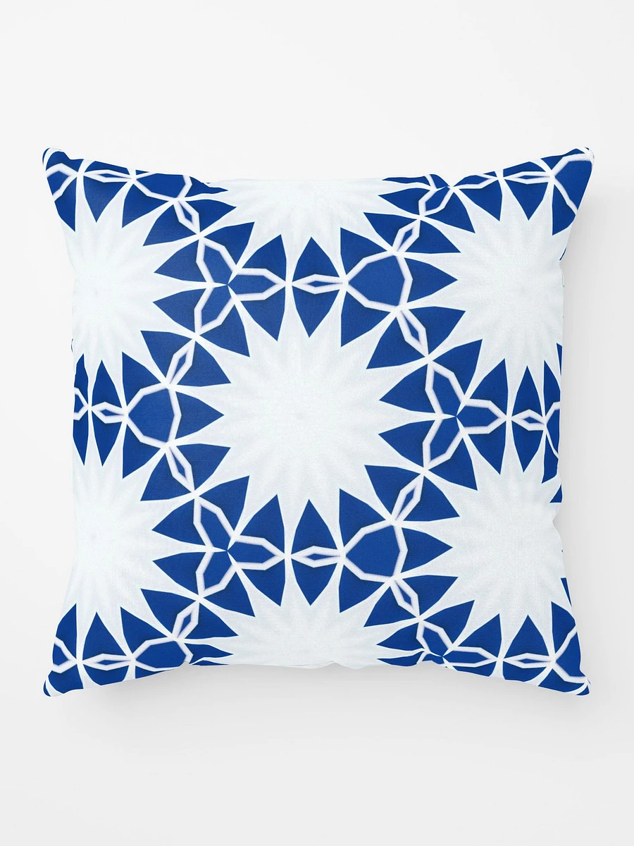 Cue the Blues - Abstract Print Throw Pillow product image (5)