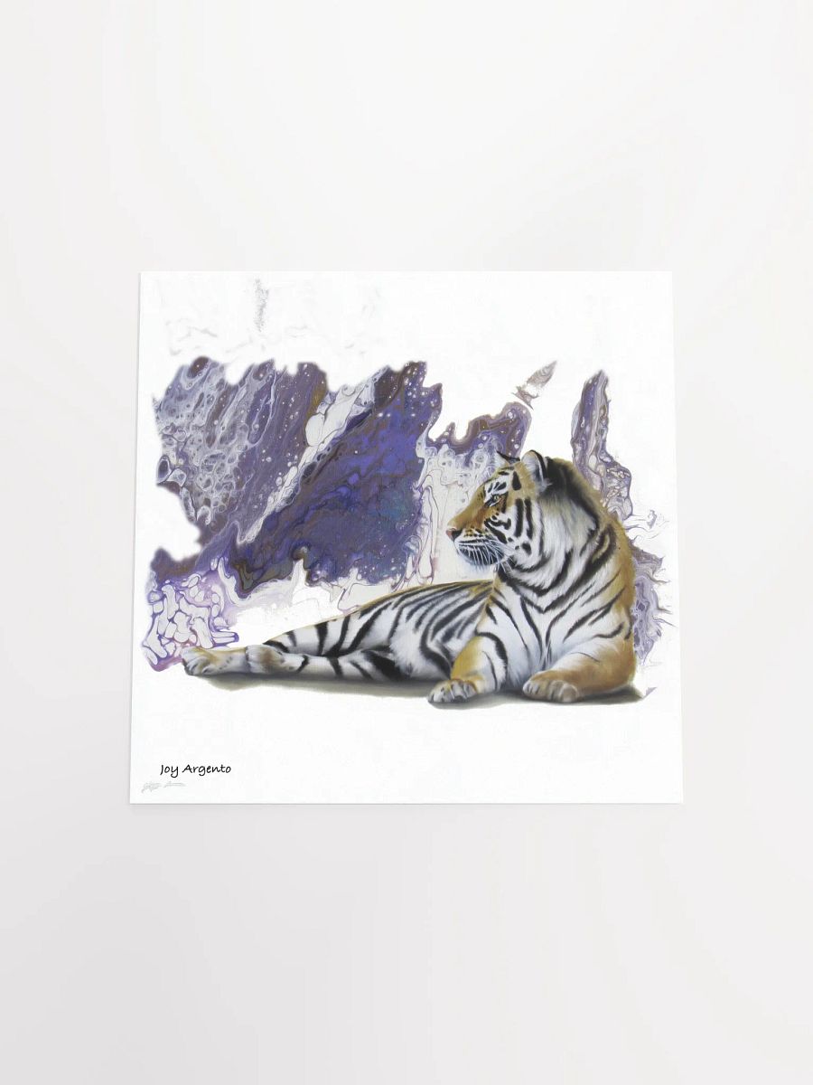 Tiger Relaxing Print product image (8)