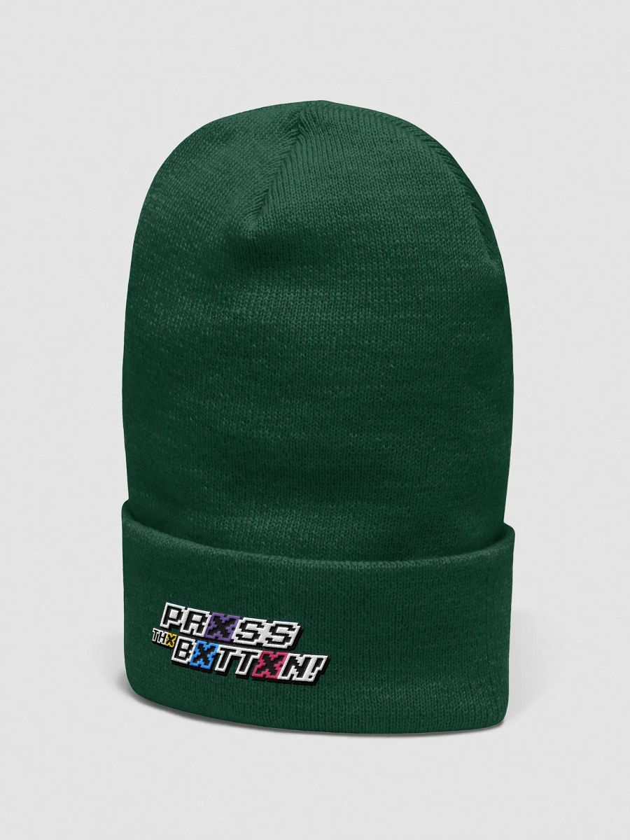 Prxss Thx Bxttxn! Beanie product image (34)
