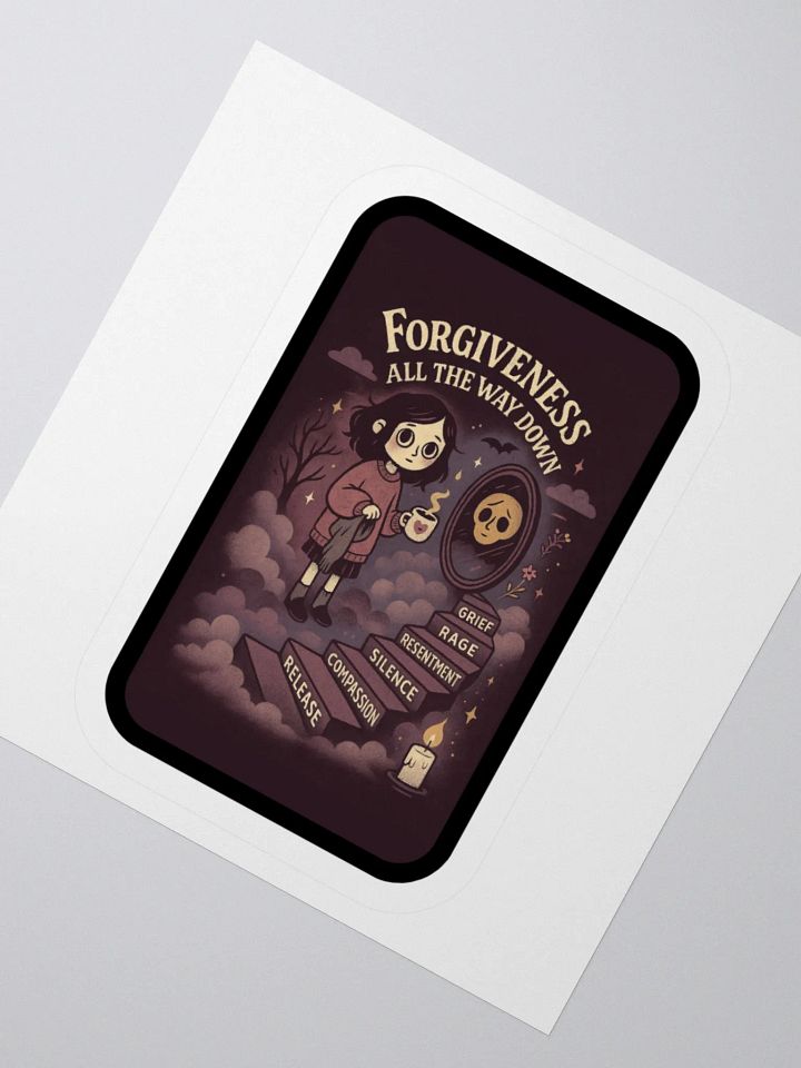 Forgiveness All The Way Down Sticker product image (2)